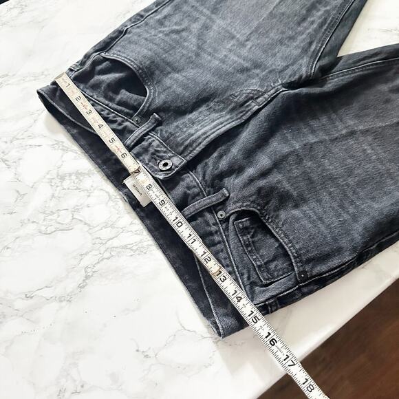 Vince Black Tomboy Jeans Women's Size 27 Straight Cropped Leg 5 Pocket Style - Picture 10 of 14